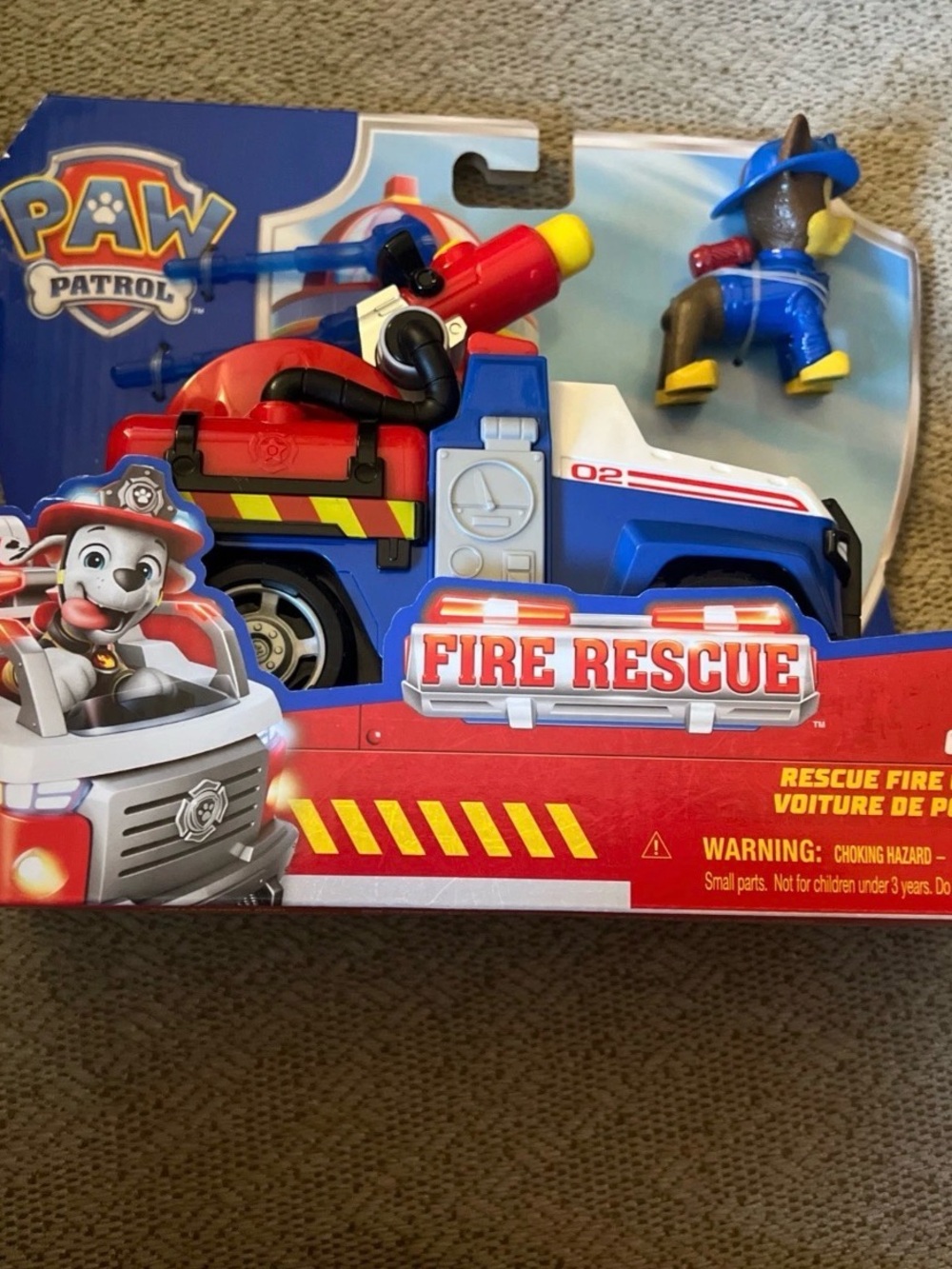 PAW Patrol Fire Rescue Large Vehicle Toy Vehicle - Chase